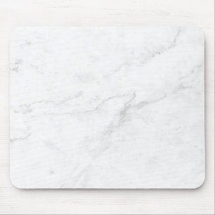 Weißer Marmor Mousepad