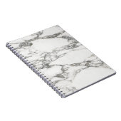 Weißer Marmor Notizblock (Rechte Seite)