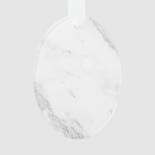 Weißer Marmor Ornament (Vorderseite)