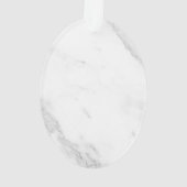 Weißer Marmor Ornament (Rückseite)