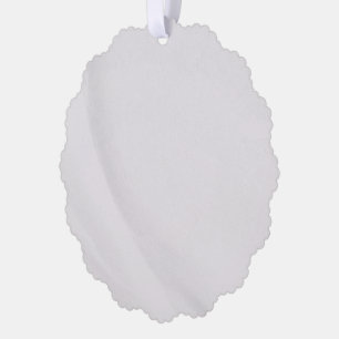 Weißer Marmor Ornament Karte