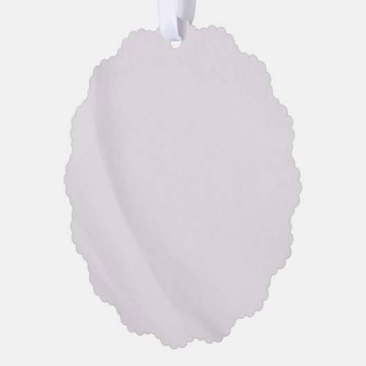 Weißer Marmor Ornament Karte (Links)