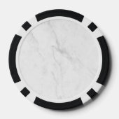 Weißer Marmor Pokerchips (Rückseite)