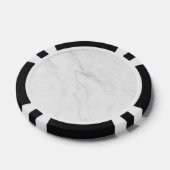 Weißer Marmor Pokerchips (Einzeln)
