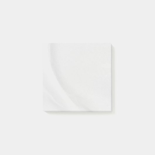 Weißer Marmor Post-it Klebezettel (Vorderseite)