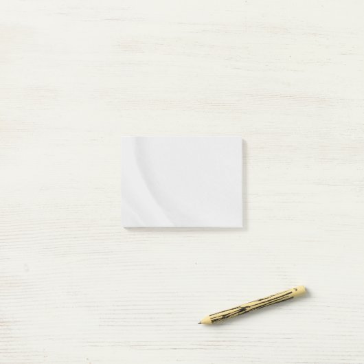 Weißer Marmor Post-it Klebezettel (Auf Schreibtisch)