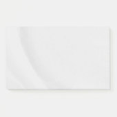 Weißer Marmor Post-it Klebezettel (Vorderseite)