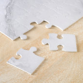 Weißer Marmor Puzzle (Seite)