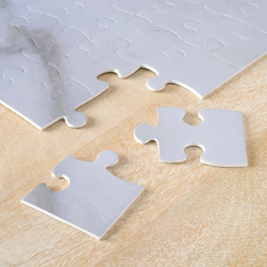 Weißer Marmor Puzzle (Seite)