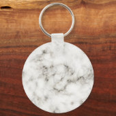 weißer marmor schlüsselanhänger (Vorderseite)
