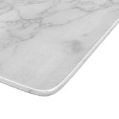 Weißer Marmor Schneidebrett (Ecke)