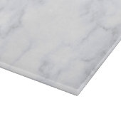 Weißer Marmor Schneidebrett (Ecke)