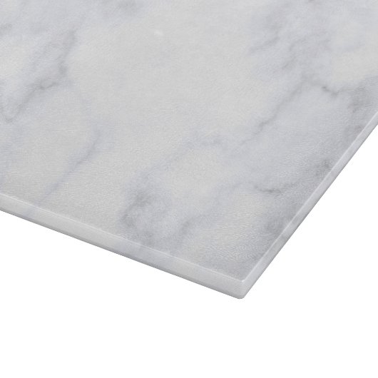 Weißer Marmor Schneidebrett (Ecke)
