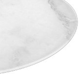 Weißer Marmor Schneidebrett (Ecke)