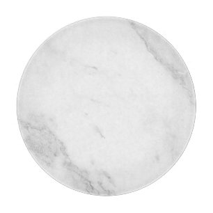 Weißer Marmor Schneidebrett