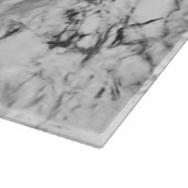 Weißer Marmor Schneidebrett (Ecke)