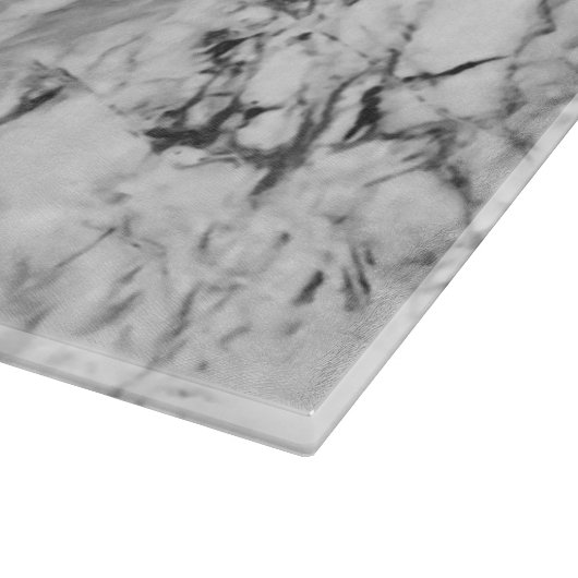 Weißer Marmor Schneidebrett (Ecke)