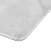 Weißer Marmor Schneidebrett (Ecke)