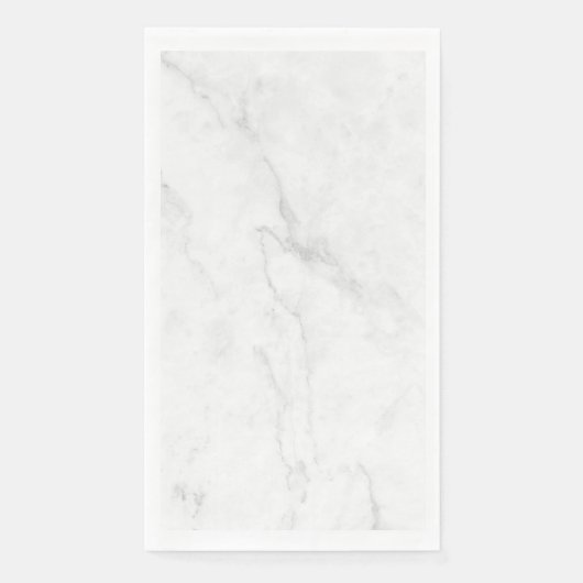  Weißer Marmor Serviette (Vorderseite)