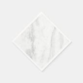 Weißer Marmor Serviette (Ecke)