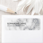 Weißer Marmor Silver Glitzer (Insitu)