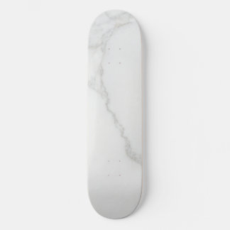 Weißer Marmor Skateboard