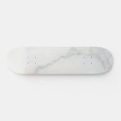 Weißer Marmor Skateboard (Horizontal)