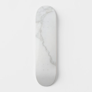 Weißer Marmor Skateboard