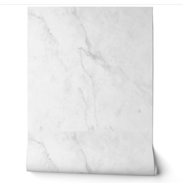  Weißer Marmor Tapete (Abrollen)
