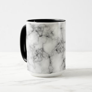 Weißer Marmor Tasse