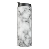 Weißer Marmor Thermosbecher (Nach rechts gedreht)