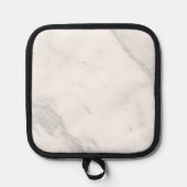 Weißer Marmor Topflappen (Vorderseite)