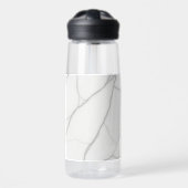 Weißer Marmor Trinkflasche (Vorne)