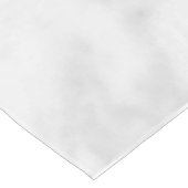 Weißer Marmorblick Kurzer Tischläufer (Ecke)