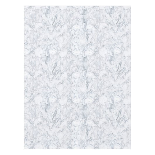 Weißer Marmorblick Tischdecke (Vorderseite)