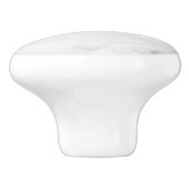 Weißer Marmorkabinett-Zug Keramikknauf (Seitenansicht)