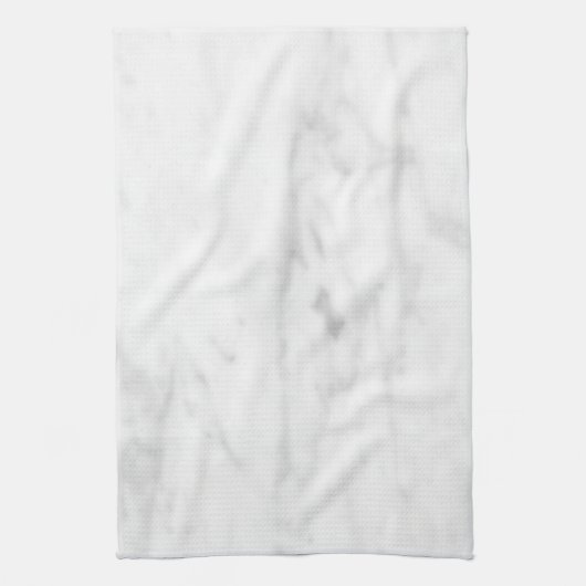 weißer Marmorlook Küchentuch (Vertikal)