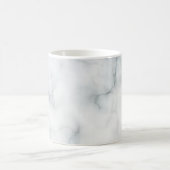 weißer Marmorstein Kaffeetasse (Mittel)