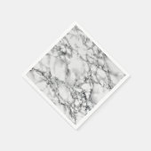 Weißer Marmorstein Napkins Modernes Design Serviette (Ecke)