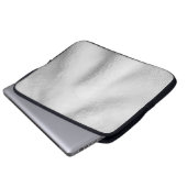 Weißer Mehlschlauch Laptopschutzhülle (Vorne Knopf)