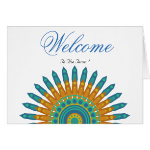 Weißer minimaler Lotus-willkommener Wunsch