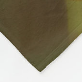 Weißer Mohn Fleecedecke (Ecke)