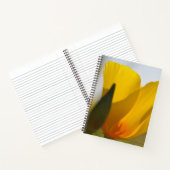 Weißer Mohn Notizblock (Innenseite)