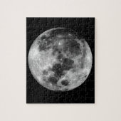 Weißer Mond Puzzle (Vertikal)