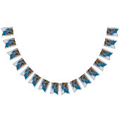 Weißer Nacktfisch im Schnee - Original Foto Wimpelkette (Alle)