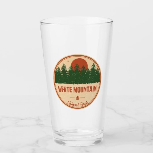 Weißer Nationalwald Glas (Vorderseite)