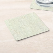 Weißer Nebel-Korken-hölzerner Korn-Blick Rechteckiger Pappuntersetzer (angewinkelt)