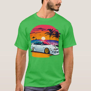 Weißer Nissan-Skyline-Gtr T-Shirt