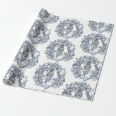 Weißer Nussknacker Geschenkpapier (Ungerollt)