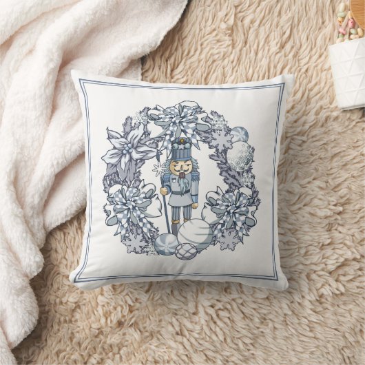 Weißer Nussknacker Kissen (Decke)